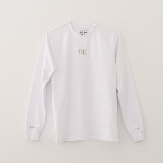 PRE-ORDER: Butterfly Long Sleeve Tee in White